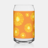 Gepersonaliseerde zonneschijn kan gevormd worden blikvorm glas (Achterkant)