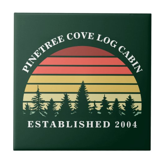 Gepersonaliseerde zonnesloggen op het meer van Cab Tegeltje (Voorkant)