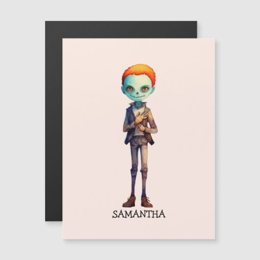 Gepersonaliseerde Zoombie Halloween (Voorkant / Achterkant)