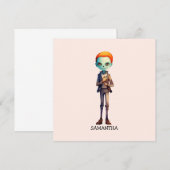 Gepersonaliseerde Zoombie Halloween (Voorkant / Achterkant)