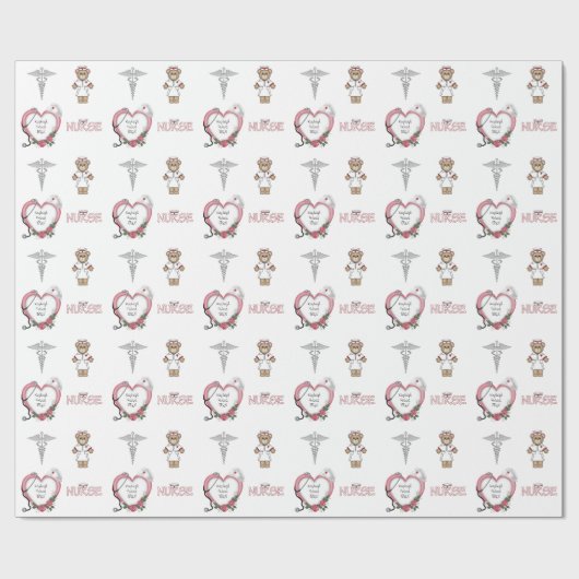 Gepersonaliseerde zurenGift Wrap Cadeaupapier (Vlak)