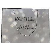 Gepersonaliseerde zuster Birthday Groot Cadeauzakje (Achterkant)