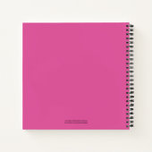 Gepersonaliseerde Zwangerschap Baby Prayer Journal Notitieboek (Achterkant)