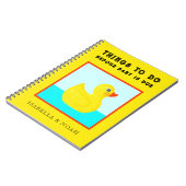 Gepersonaliseerde Zwangerschap Gift Notitieboek (Linkerzijde)