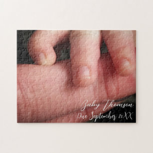 Gepersonaliseerde zwangerschapsaankondiging legpuzzel