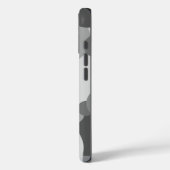 Gepersonaliseerde zwart-grijze moleculen iPhone ca Case-Mate iPhone Case (Achterkant / Links)