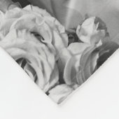 Gepersonaliseerde zwart-wit bruiloft foto deken (Hoek)