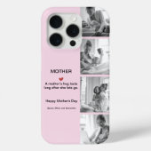 Gepersonaliseerde zwart-wit fotocollage | Case-Mate iPhone case (Achterkant)