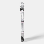 Gepersonaliseerde zwart-wit fotocollage | Case-Mate iPhone case (Achterkant / Links)