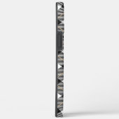 Gepersonaliseerde zwart-wit-goudspeldenmakerij Case-Mate iPhone case (Achterkant / Rechts)