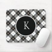 Gepersonaliseerde zwart-wit-goudspeldenmakerij muismat (Met muis)