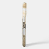 Gepersonaliseerde zwart-wit Miami iPhone Case (Achterkant / Rechts)