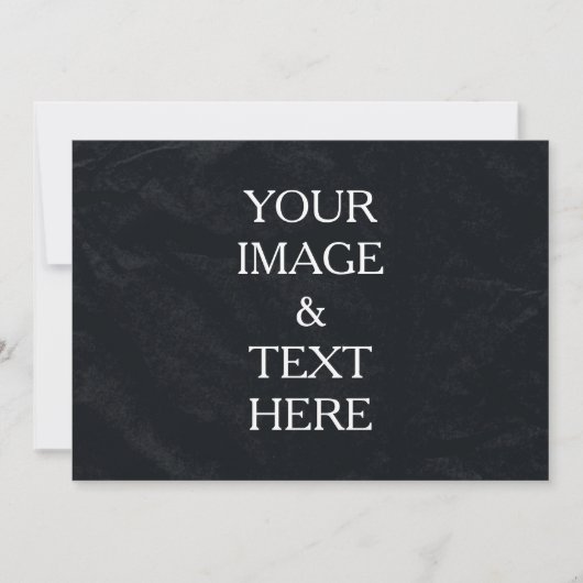 Gepersonaliseerde zwarte, aangepaste, eigen foto (Voorkant)