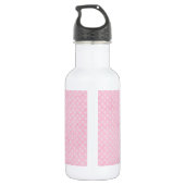 Gepersonaliseerde zwarte baletschoenen en -punt waterfles  (Achterkant)