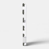 Gepersonaliseerde zwarte Cocker Spaniel Dog Case-Mate iPhone Case (Achterkant / Links)