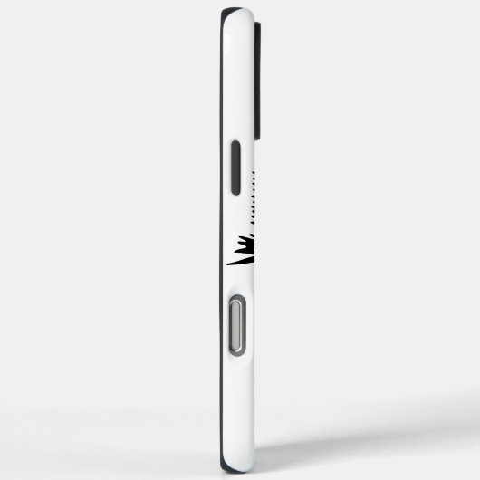 Gepersonaliseerde zwarte kat Case-Mate iPhone case (Achterkant / Rechts)