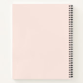 Gepersonaliseerde zwarte mam en dochter (13) notitieboek (Achterkant)