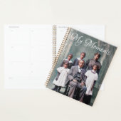 Gepersonaliseerde zwarte Victoriaans stijlplank-se Planner (Display)