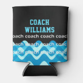 Gepersonaliseerde zwemmen of duikcoach Koelbox Blikjeskoeler (Voorkant)