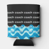 Gepersonaliseerde zwemmen of duikcoach Koelbox Blikjeskoeler (Achterkant)