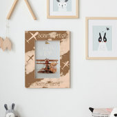 Gepersonaliseerde zwevende vliegtuigen Kinder Afbe Gegraveerde Lijstjes