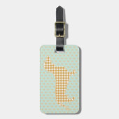 Gepersonaliseerdeerderd Bagage label voor Dachshun (Voorkant verticaal)