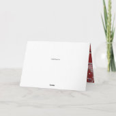 GepersonaliseerdeTeacher Merry Christmas Kaart Orn (Achterkant)