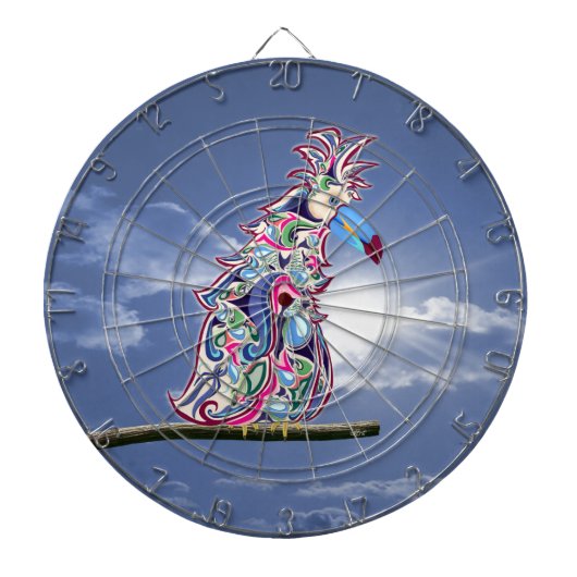 Geperst Dartbord (Voorkant)