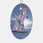Geperst Keramisch Ornament (Links)