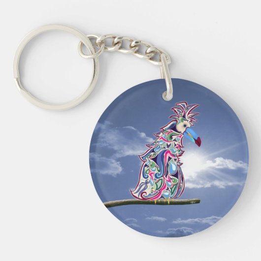 Geperst Sleutelhanger (Voorkant)