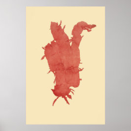 geperst zeewier origineel tweede van vier poster