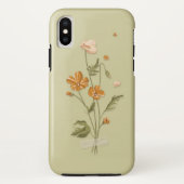 geperste bloem Case-Mate iPhone case (Achterkant)