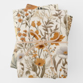 geperste Herfst Inpakpapier Vel (In situ)