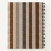 geperste Magenta Primrose Scrapbook Notitieboek (Achterkant)