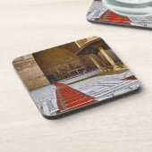 Gepesterd naar de Islamitische moskee in Caïro Onderzetter (Linkerzijde)