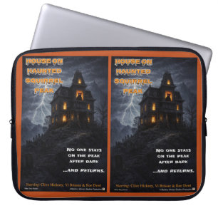 Gepestigde Eekhoornpiek Parodie Laptop Sleeve