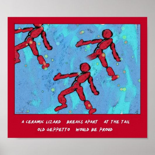 Gepetto's Reprise Tanka Art Print (Voorkant)