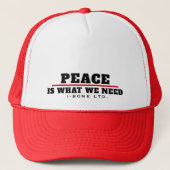 GEPEUTERDE VREDE TRUCKER PET (Voorkant)