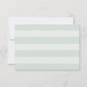 Gepilde Blooms RSVP-kaart RSVP Kaartje (Achterkant)