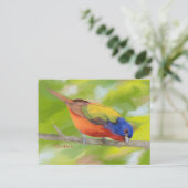 Gepilde bunting op Limb JW Briefkaart (Staand voorkant)