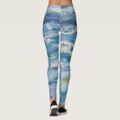 Gepilde golven leggings (Achterkant)