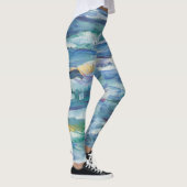 Gepilde golven leggings (Rechts)