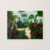 Gepilde Greenhouse Jigzaag Puzzle Legpuzzel (Horizontaal)