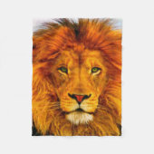 Gepilde groene olievloot fleece deken (Voorkant)