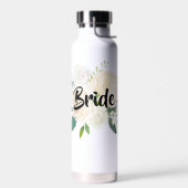 Gepilde ivoren bride waterfles (Links)