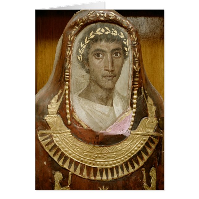 Gepilde mummijn hoesje van Artemidorus (Voorkant)