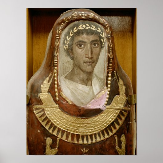 Gepilde mummijn hoesje van Artemidorus Poster (Voorkant)