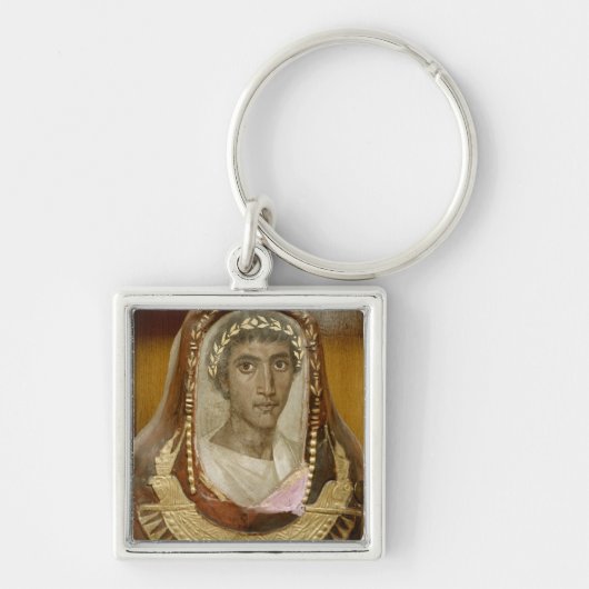 Gepilde mummijn hoesje van Artemidorus Sleutelhanger (Voorkant)