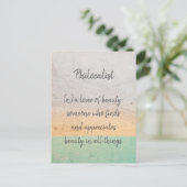 Gepilde muur in India, groen, geel en wit - Briefkaart (Staand voorkant)