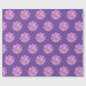 Gepilde Paarse aanlooppapier Cadeaupapier (Vlak)